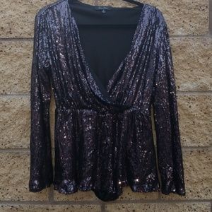 Sequins Romper